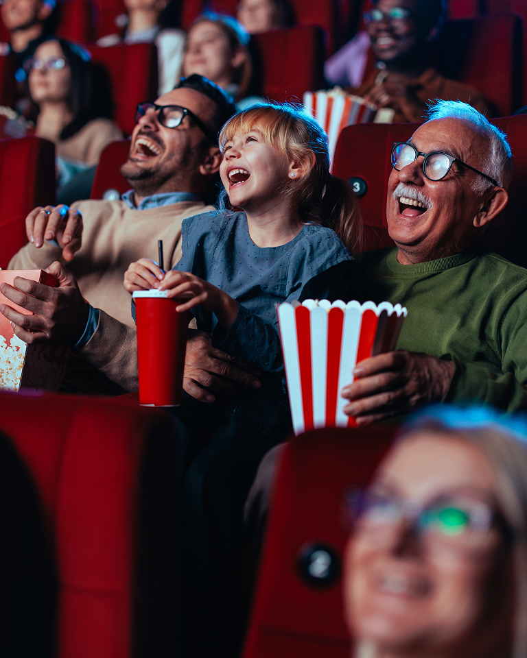 People in movie theater